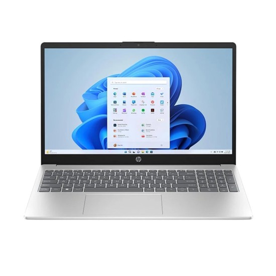 HP 15-fd0275TU | 13th Gen Intel Core i3 1315U | 8GB RAM | 512GB SSD | 15.6 Inch FHD Display | 2 Years Silver Laptop