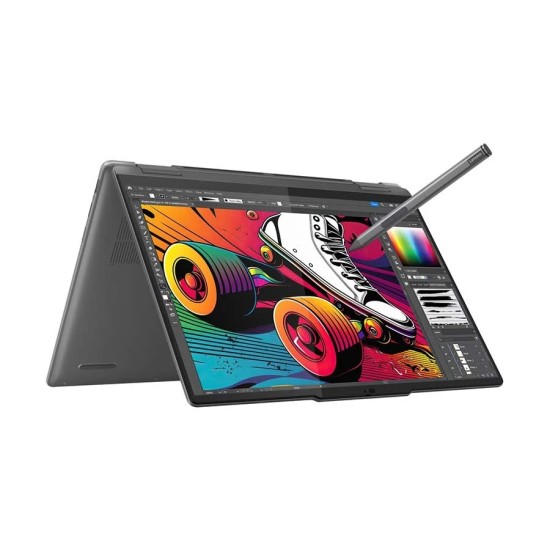 Lenovo Yoga 7 2 in 1 14IML9 Series 1 | Intel Core Ultra 5 125H | 16GB RAM | 512GB SSD | 14 Inch FHD + WUXGA Display | AI Optimized | Storm Grey | 2Years Laptop