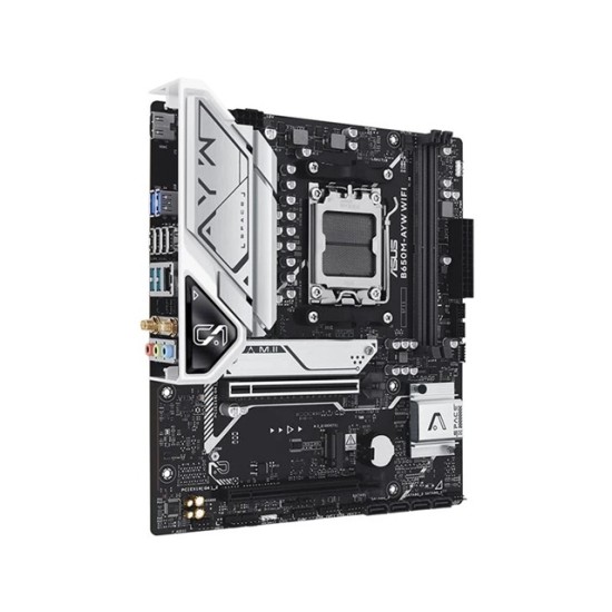Asus B650M-AYW (Wi-Fi 6) AMD Ryzen AM5 Micro-ATX Motherboard