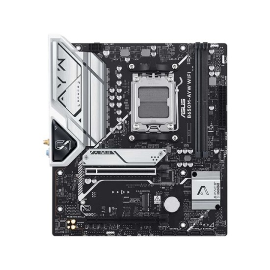 Asus B650M-AYW (Wi-Fi 6) AMD Ryzen AM5 Micro-ATX Motherboard
