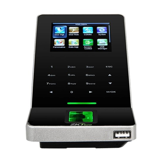 ZKTeco F22 Fingerprint Time Attendance and Access Control Terminal with Wi-Fi without Adapter