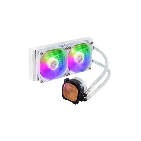 Cooler Master MasterLiquid 240L Core ARGB 240mm White Liquid CPU Cooler