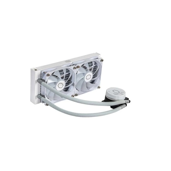 Cooler Master MasterLiquid 240L Core ARGB 240mm White Liquid CPU Cooler