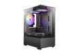 Antec VCX100M ARGB Mini Tower Black (Tempered Glass Window) Micro-ATX Gaming Desktop Case