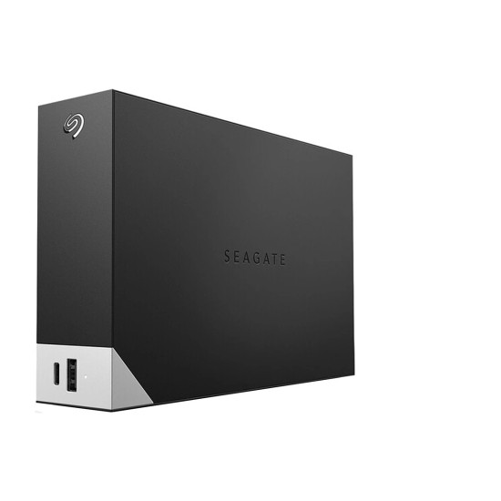 Seagate One Touch 16TB USB Type-C and USB 3.0 Black External HDD with Built-In Hub