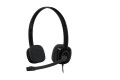 Logitech H151 Single Port Headphone Black