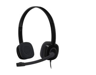 Logitech H151 Single Port Headphone Black