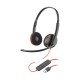 Plantronics Poly Blackwire C3220 Black Wired USB Headphone