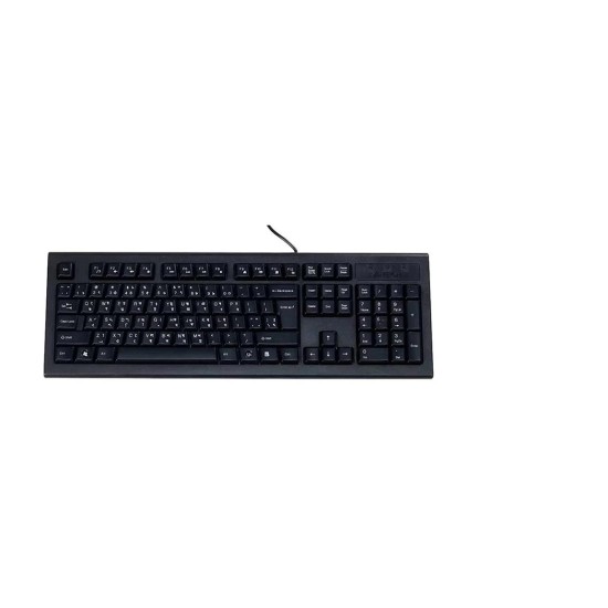 A4TECH KRS-82BD Black Wired Multimedia Keyboard with Bangla