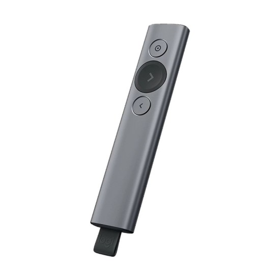 Logitech Spotlight Advanced Wireless Presenter (Slate) – Model 910-004863
