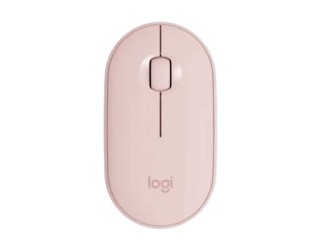 Logitech M350 Dual Mode Pebble Wireless Mouse (Rose) – 910-005601