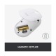 Logitech M350 Dual Mode Pebble Wireless Mouse (Off-White) – 910-005600