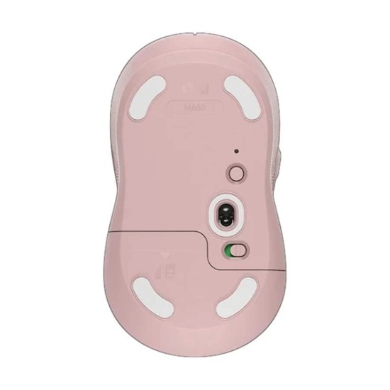 Logitech Signature M650 Dual Mode Bluetooth Wireless Mouse (Rose) – 910-006263
