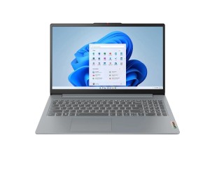 Lenovo IdeaPad Slim 3 (15IRU8) | Intel® Core i3-1315U 13th Gen | 8GB LPDDR5 ON-BOARD RAM | 512GB SSD | 15.6″ FHD | Intel UHD Graphics | Free DOS | Laptop (Arctic Grey) | 82X700BVPS