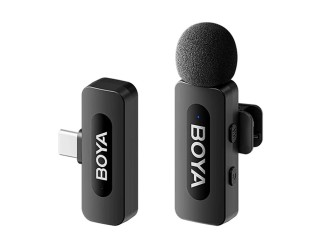 Boya BY-V10 (V2.0) Ultracompact 2.4GHz Wireless Microphone for Type-C