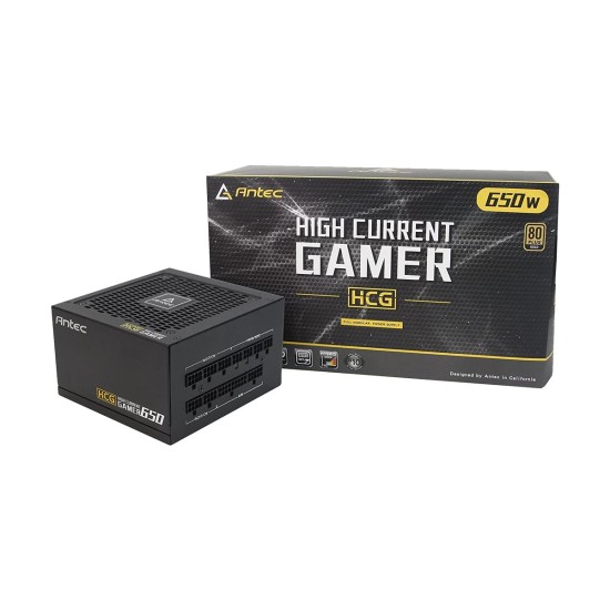 Antec High Current Gamer Gold Series 650W Full Modular Power Supply