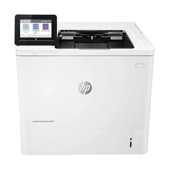 HP LaserJet Enterprise M611DN Black & White Single Function Mono Printer #7PS84A